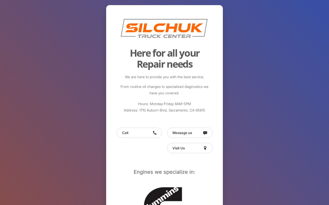 Silchuk Truck Center